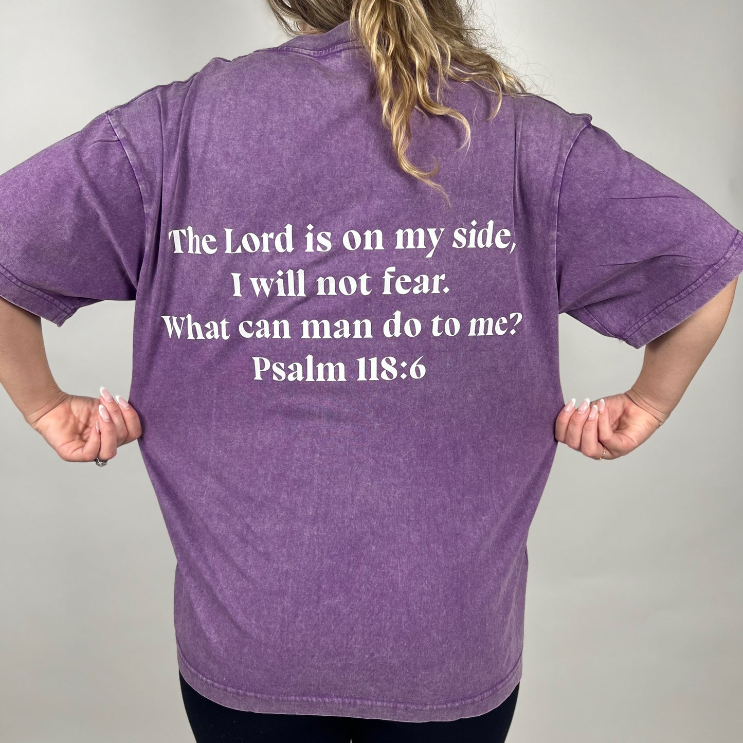 Women's 'Psalm 118:6' T-shirt