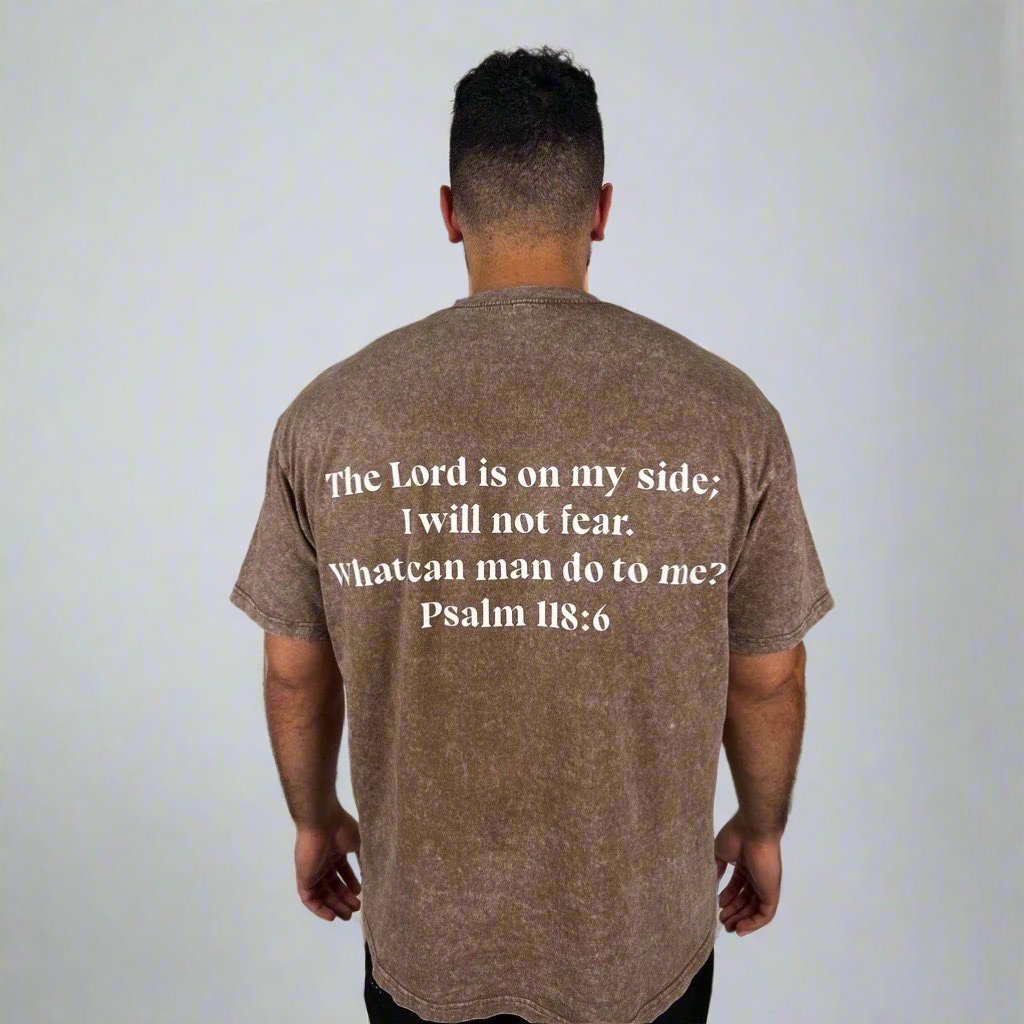 Men's 'Psalm 118:6' T-Shirt