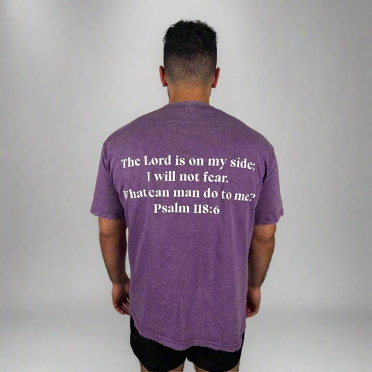 Men's 'Psalm 118:6' T-Shirt